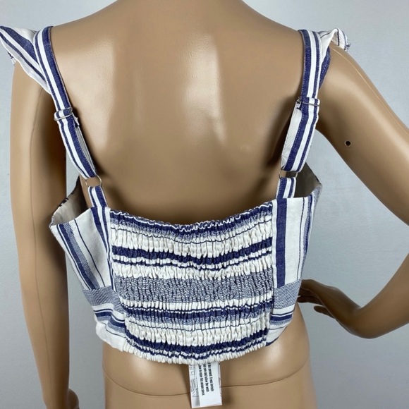 NEW PARKER STRIPED CROP TOP - Picture 7 of 8